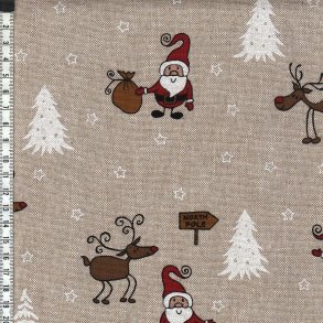 Hrlook Halvpanama - Santa Reindeer Sleigh