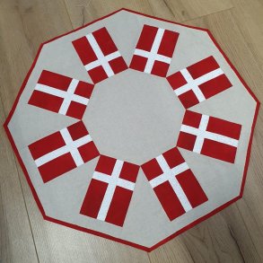 Fdselsdagsdug - sykit med hr baggrund