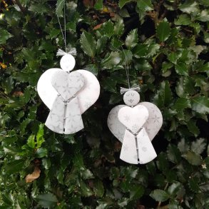 Engel med  perler - m�nster