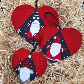 Hjerter i 3 st�rrelser