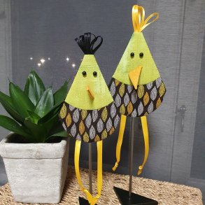 Langbenede hns/kyllinger