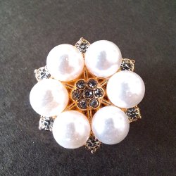 D�kknap til 15 mm knap