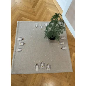 Lille juletrstppe - Engle