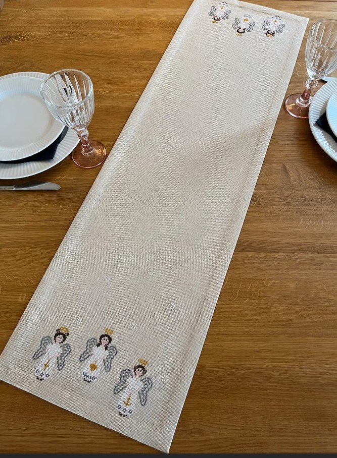 Angels julelber - 30 x 100 cm