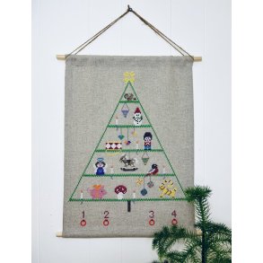 Special christmas tree adventskalender - 40 x 56 cm