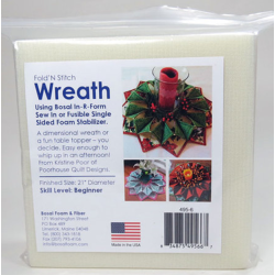 Bosal In-R-Form kvadrater til fold'n Stitch Wreath