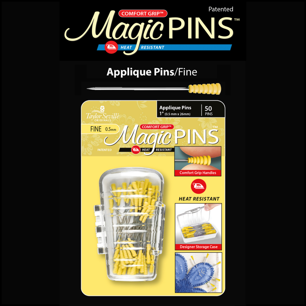 Magic Pins - Applique pins