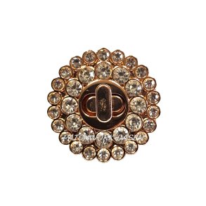 Taskelukning med krystaller - 40 mm