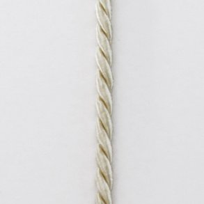 Silkesnor 2 mm - ecru - 1 meter