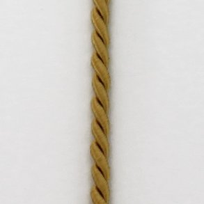 Silkesnor 3,5 mm - gylden - 1 meter