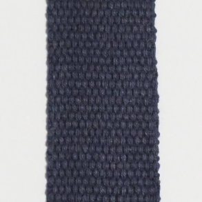 Bomuldsgjord 30 mm - Marinebl - 1/2 m