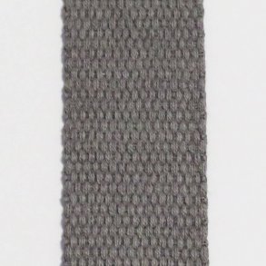 Bomuldsgjord 30 mm - Mrk gr - 1/2 m