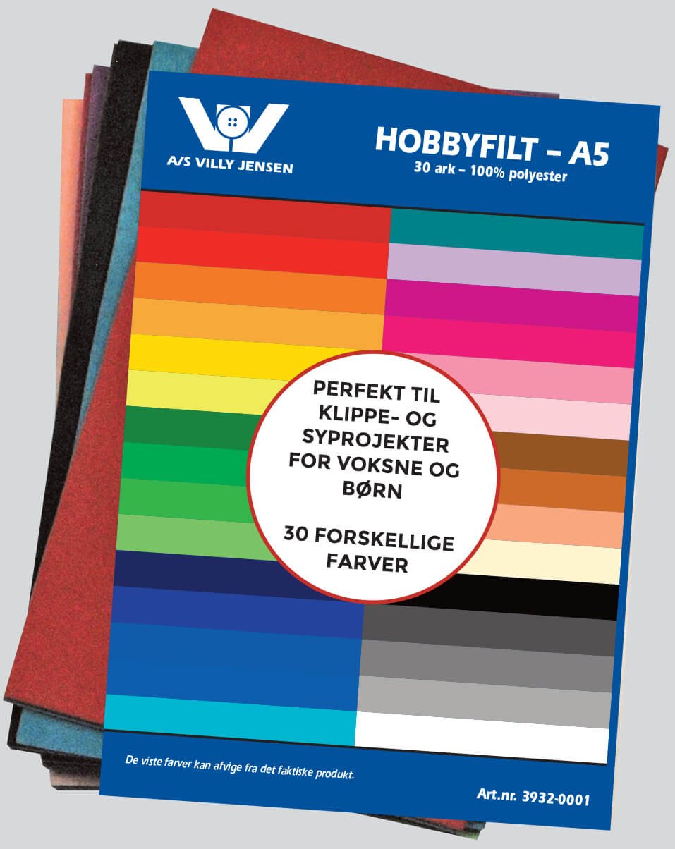Hobbyfilt - A5 30 ark