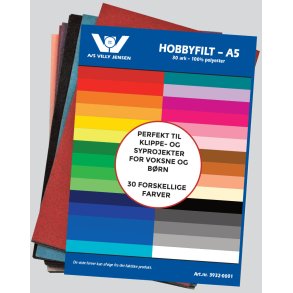 Hobbyfilt - A5 30 ark