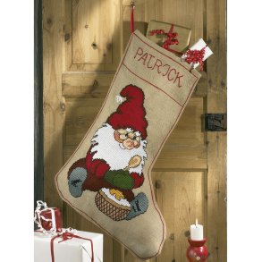 Julesok - Nisse med grd