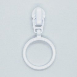 Skyder med ring til 4 mm lynls i meterml