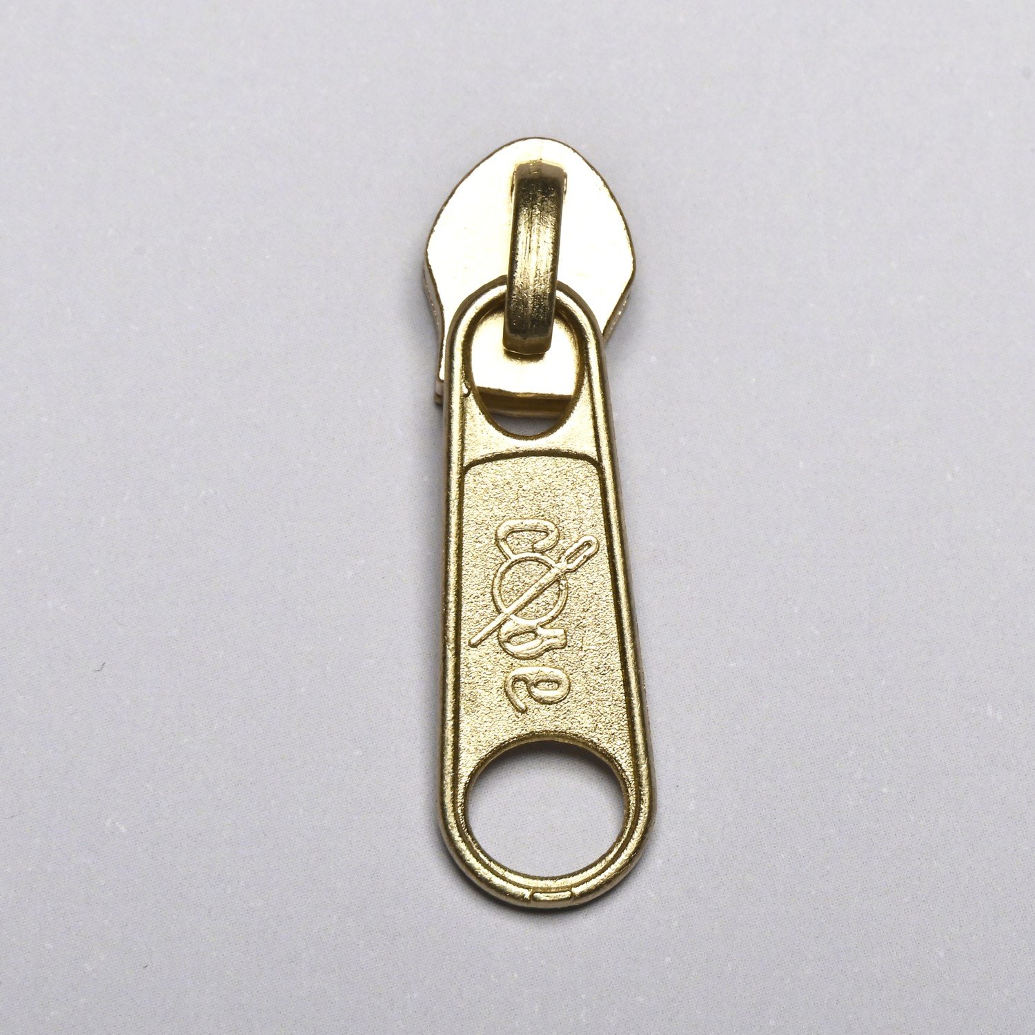 Guldfarvet 6 mm skyder til lynls - non-lock
