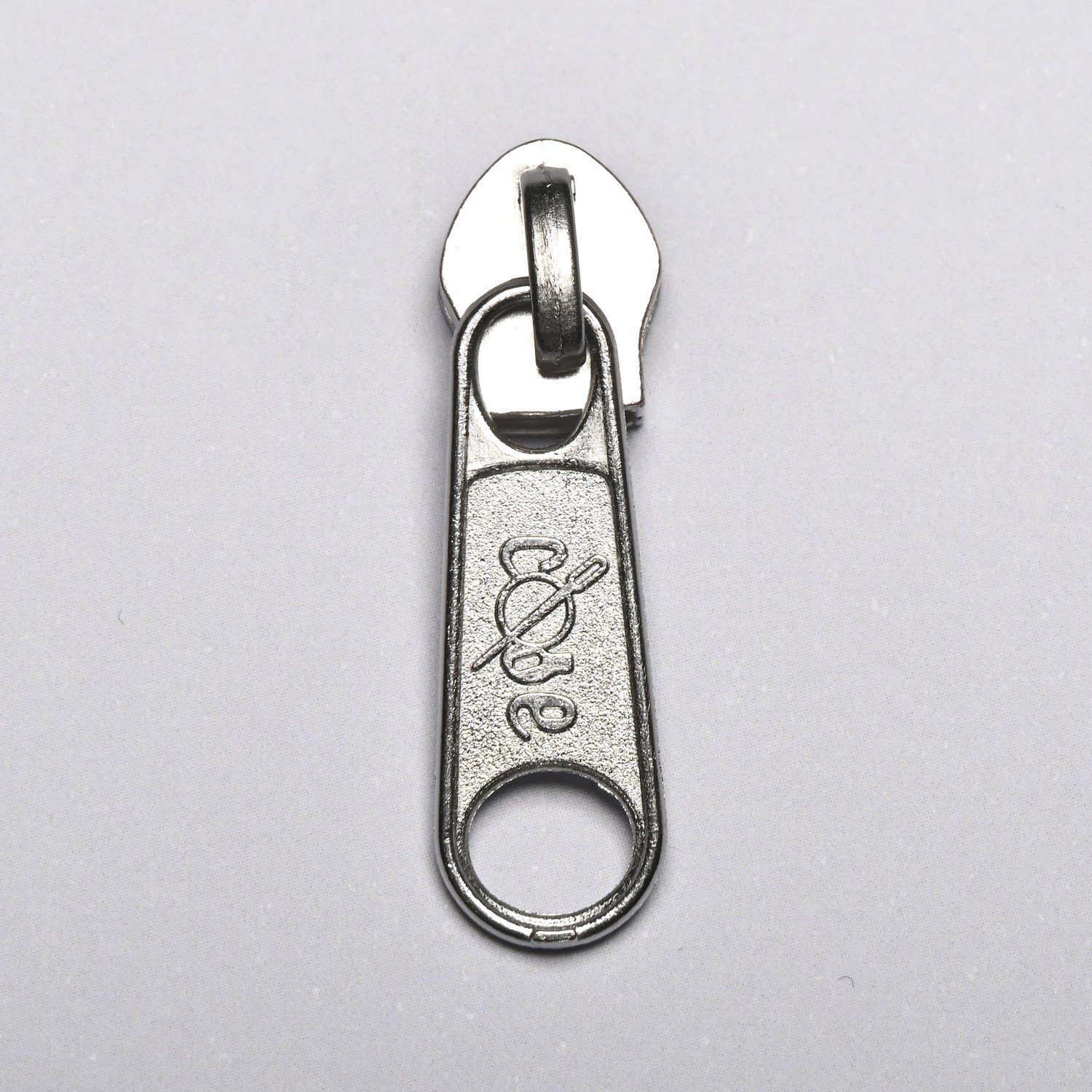 Slvfarvet 6 mm skyder til lynls - non-lock