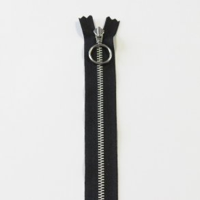 Lynls med ring - 25 cm - Sort