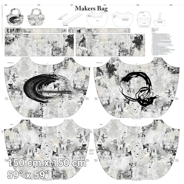 Makers Bag - Taskepanel - Lys
