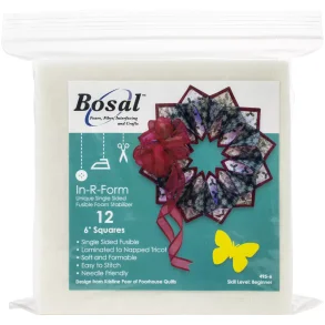 Bosal In-R-Form kvadrater til fold'n Stitch Wreath