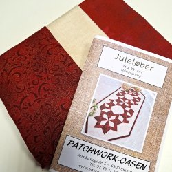 Sykit til julel�ber med stjerner - r�d