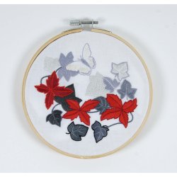 Broderigarn og mnstre i metalske