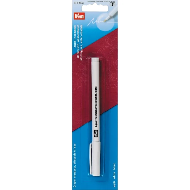 Aqua-trickmarker hvid