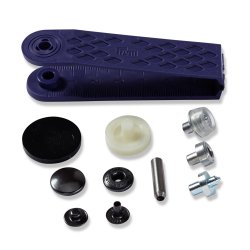 Trykknapper 15 mm oxyderet