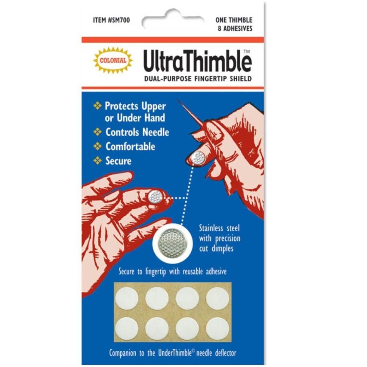Ultra thimble - Fingerbl tip selvklbende