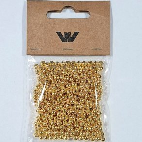 Voksperler 4 mm - guld