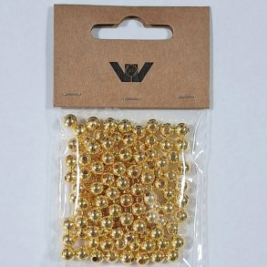 Voksperler 6 mm - guld
