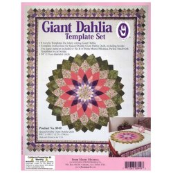 Giant Dahlia skabelonst