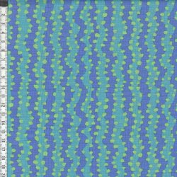 Kaffe Fasset - Bubble Stripe - Aqua