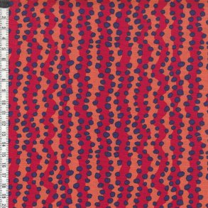 Kaffe Fasset - Bubble Stripe - Red