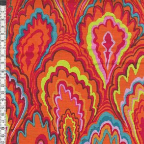 Kaffe Fasset - Marble Scallops - Red