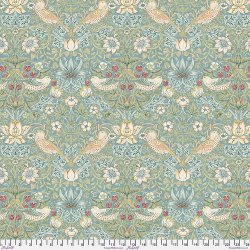 Strawberry Thief - Aqua - William Morris
