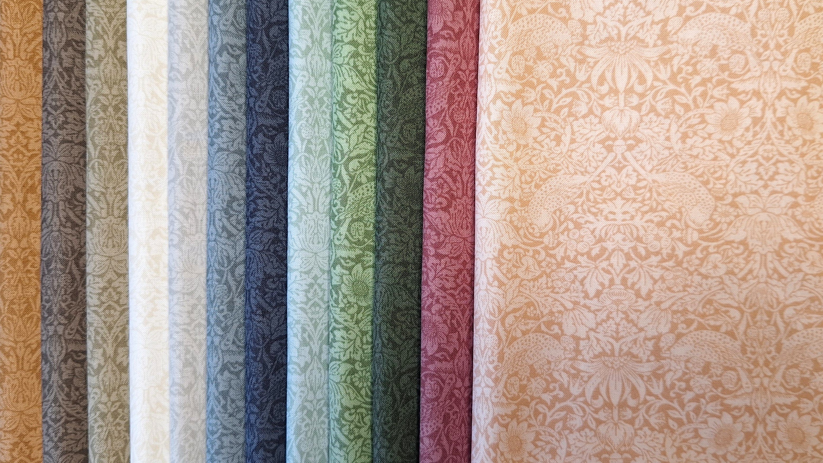 Tonal Strawberry Thief - William Morris - 12 stk � 20 cm