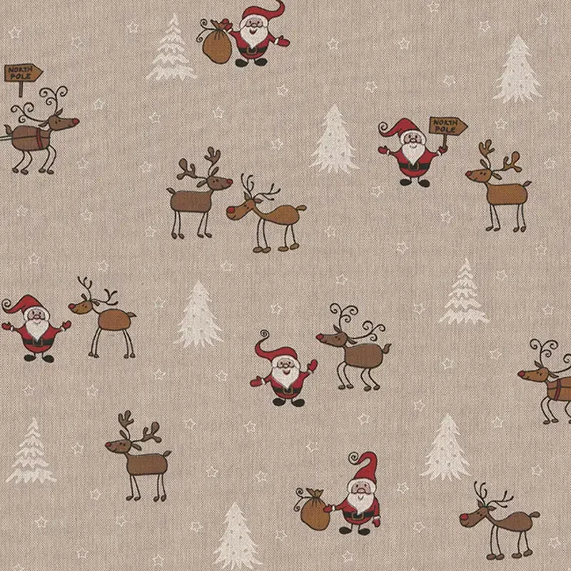 H�rlook Halvpanama - Santa Reindeer Sleigh