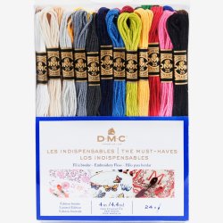 Moulingarn sampak med 24 farver - Must haves