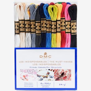 Moulingarn sampak med 24 farver - Must haves