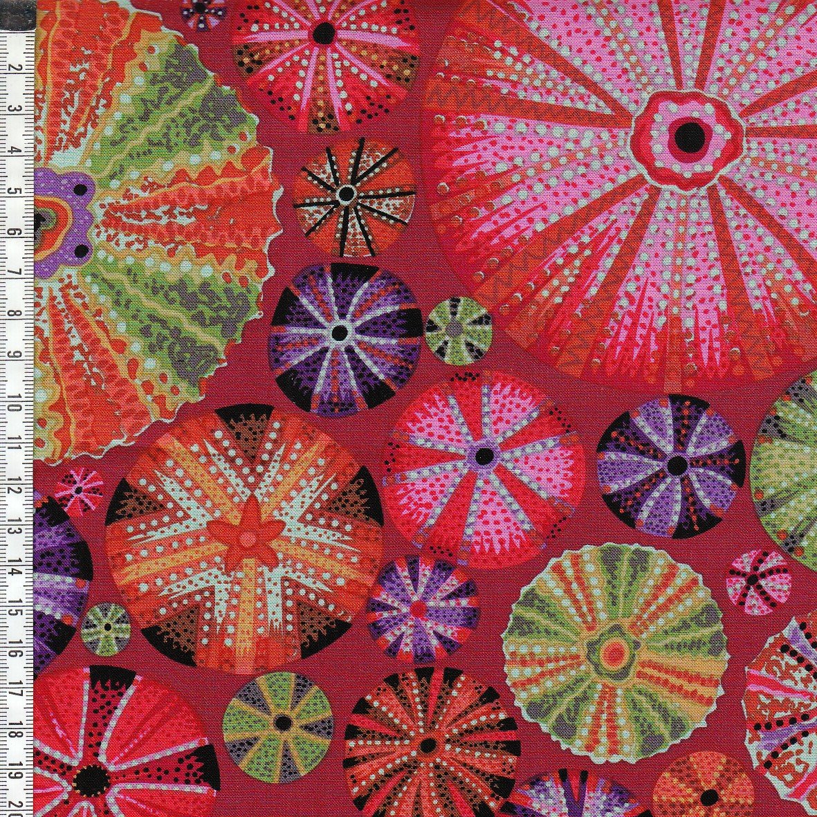 Kaffe Fassett -  Urchins - Red