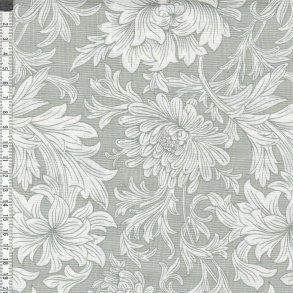 Chrysanthemum - olive - William Morris