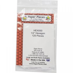 Hexagoner 1/2" - 125 stk.