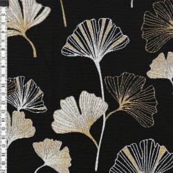 Jaquard Metallic Deluxe - Ginko Branch Luxury