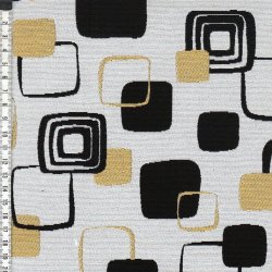 Jaquard Metallic Deluxe - Square Ethnic Luxury