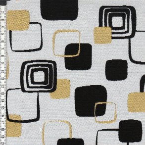 Jaquard Metallic Deluxe - Square Ethnic Luxury