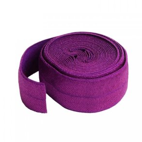 Fold over elastik - Lilla