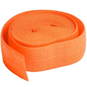 Fold over elastik - Orange