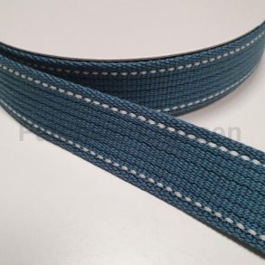 Gjordbnd 25 mm - Petrol - 1/2 meter